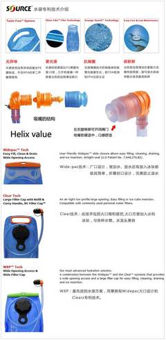 探索以色列SOUCRE wxp大蓋子廣口水袋 戶外露營(yíng)的理想水具